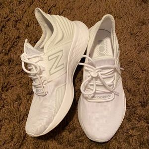 New balance white shoes
